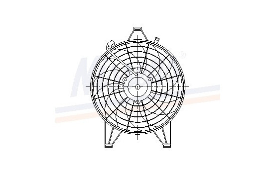 Fan, A/C condenser