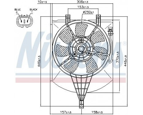 Fan, A/C condenser, Image 2