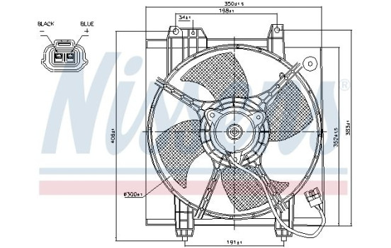 Fan, A/C condenser, Image 2