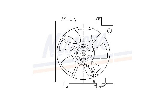 Fan, A/C condenser