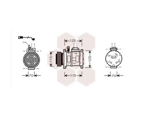 Compressor, air conditioning, Image 2