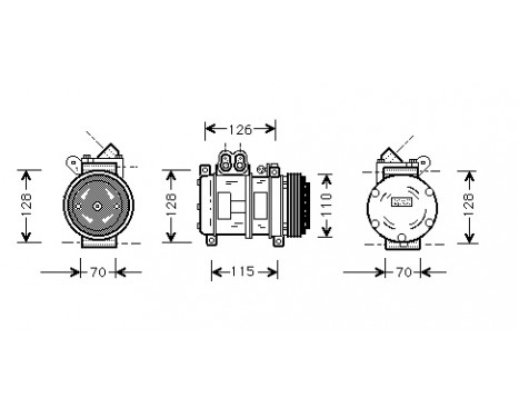 Compressor, air conditioning