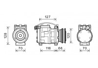 Compressor, air conditioning