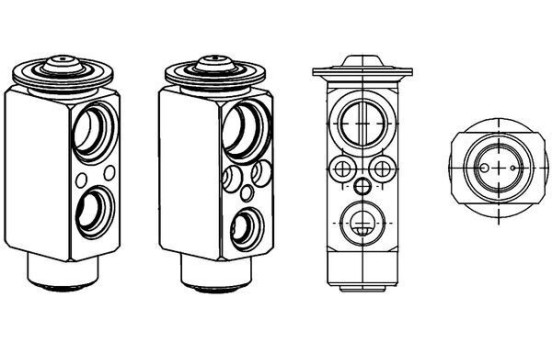 Expansion Valve, air conditioning BEHR *** PREMIUM LINE ***