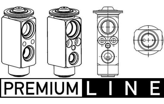 Expansion Valve, air conditioning BEHR *** PREMIUM LINE ***, Image 2