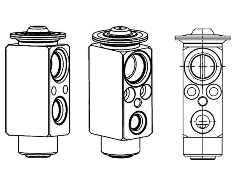 Expansion Valve, air conditioning BEHR *** PREMIUM LINE ***, Image 2