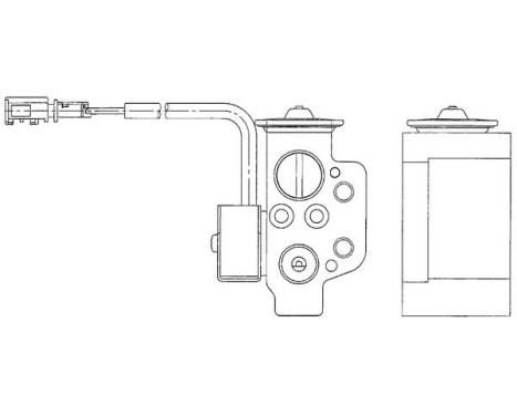 Expansion Valve, air conditioning BEHR *** PREMIUM LINE ***, Image 2