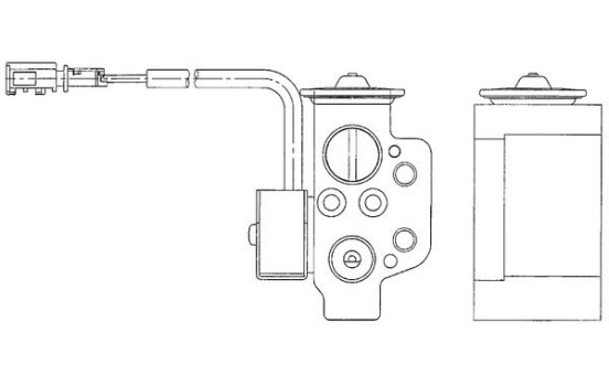Expansion Valve, air conditioning BEHR *** PREMIUM LINE ***, Image 2