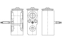 Expansion Valve, air conditioning BEHR *** PREMIUM LINE ***