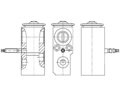 Expansion Valve, air conditioning BEHR *** PREMIUM LINE ***