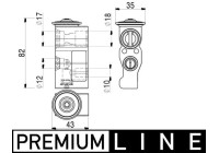 Expansion Valve, air conditioning BEHR *** PREMIUM LINE ***