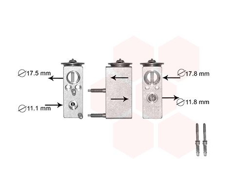 Expansion Valve, air conditioning *** IR PLUS ***, Image 3