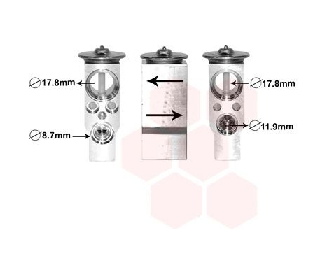 Expansion Valve, air conditioning *** IR PLUS ***, Image 2