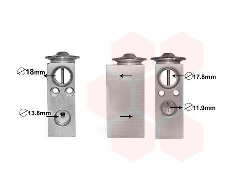 Expansion Valve, air conditioning *** IR PLUS ***, Image 2