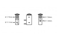 Expansion Valve, air conditioning *** IR PLUS ***