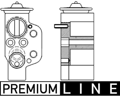 Expansion Valve, air conditioning PREMIUM LINE