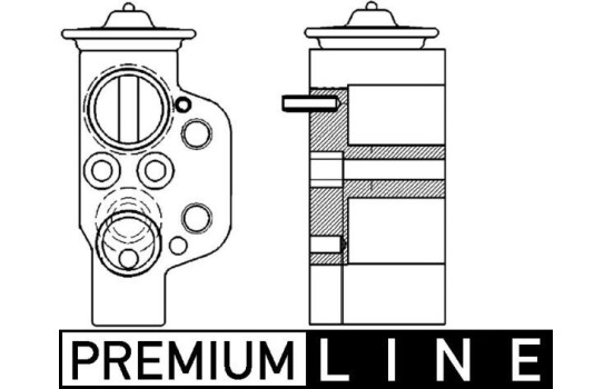 Expansion Valve, air conditioning PREMIUM LINE