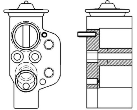 Expansion Valve, air conditioning PREMIUM LINE, Image 2