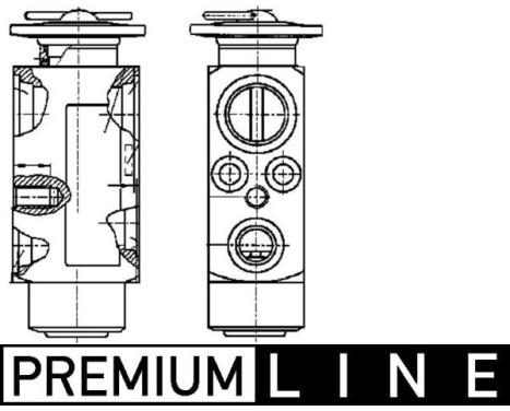 Expansion Valve, air conditioning PREMIUM LINE