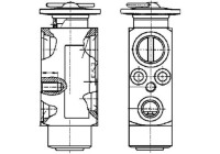 Expansion Valve, air conditioning PREMIUM LINE