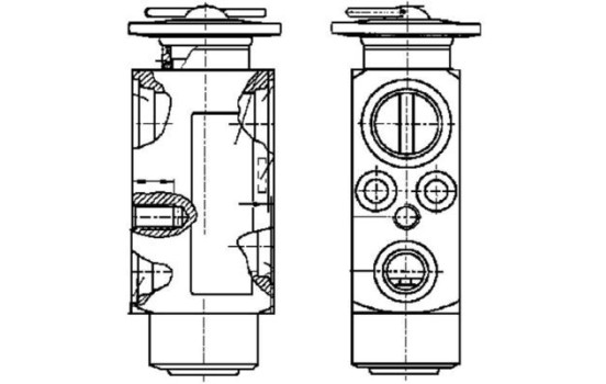 Expansion Valve, air conditioning PREMIUM LINE