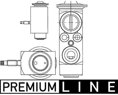 Expansion Valve, air conditioning PREMIUM LINE