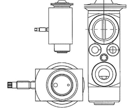 Expansion Valve, air conditioning PREMIUM LINE, Image 2