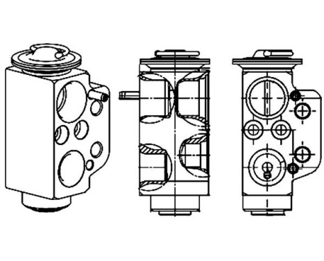 Expansion Valve, air conditioning PREMIUM LINE, Image 2