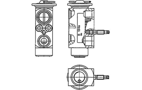 Expansion Valve, air conditioning PREMIUM LINE