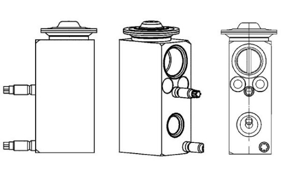 Expansion Valve, air conditioning PREMIUM LINE, Image 2