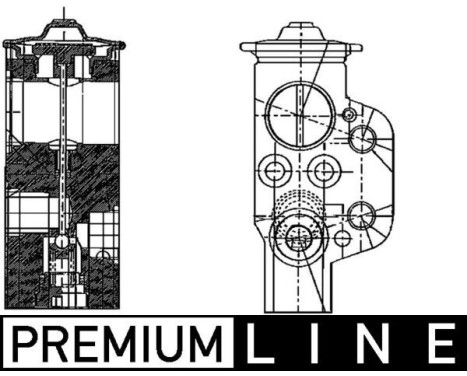 Expansion Valve, air conditioning PREMIUM LINE