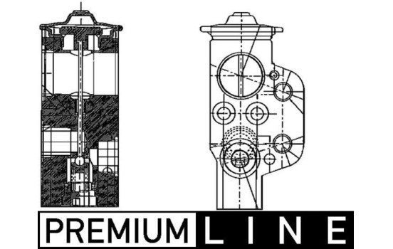 Expansion Valve, air conditioning PREMIUM LINE