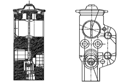 Expansion Valve, air conditioning PREMIUM LINE, Image 2