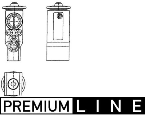 Expansion Valve, air conditioning PREMIUM LINE