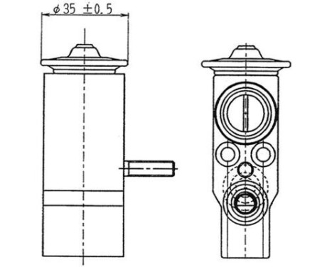 Expansion Valve, air conditioning PREMIUM LINE, Image 2