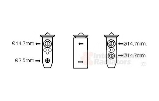 Expansion Valve, air conditioning, Image 2