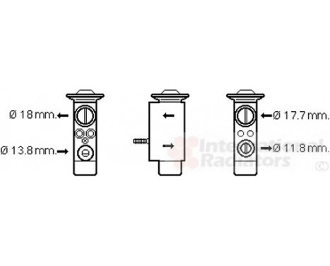 Expansion Valve, air conditioning, Image 2