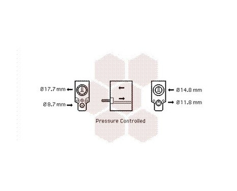 Expansion Valve, air conditioning, Image 2