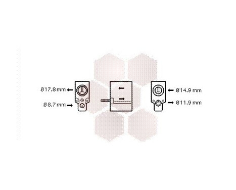 Expansion Valve, air conditioning, Image 2