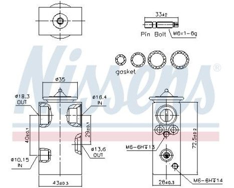 Expansion Valve, air conditioning, Image 6