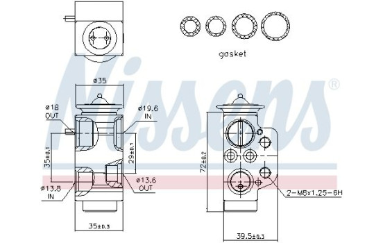 Expansion Valve, air conditioning, Image 6