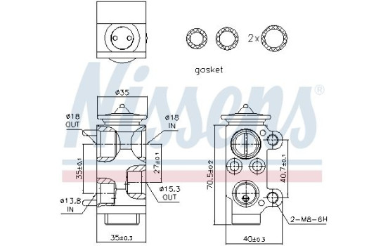 Expansion Valve, air conditioning, Image 6