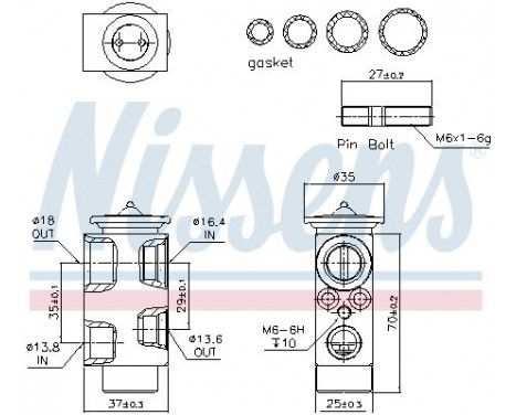 Expansion Valve, air conditioning, Image 6