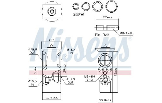 Expansion Valve, air conditioning, Image 6