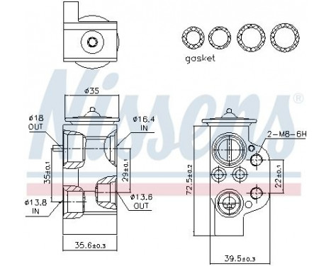 Expansion Valve, air conditioning, Image 6