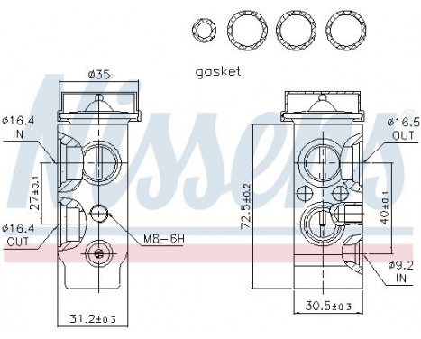 Expansion Valve, air conditioning, Image 6