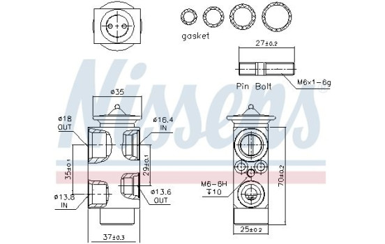 Expansion Valve, air conditioning, Image 6