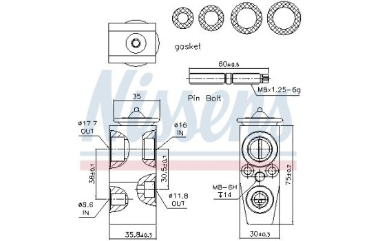 Expansion Valve, air conditioning, Image 6