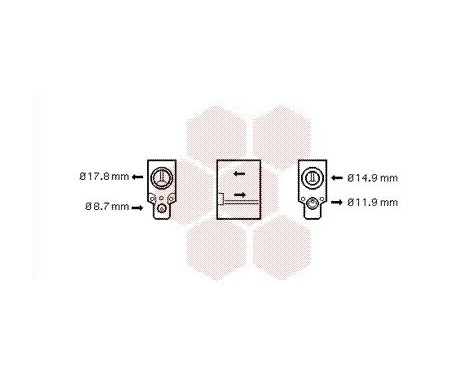 Expansion Valve, air conditioning, Image 2