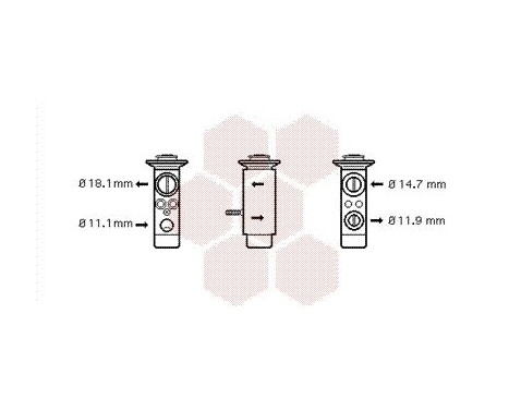 Expansion Valve, air conditioning, Image 2